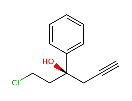 (S)-(+)-1-chloro-3-phenylhex-5-yn-3-ol