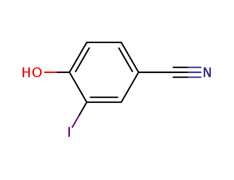 Molecular Structure of 2296-23-3 (3-IODO-4-HYDROXYBENZONITRILE)