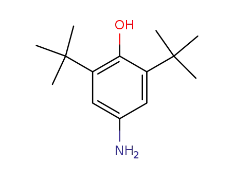 Molecular Structure of 950-58-3 (4-amino-2,6-di-tert-butylphenol)