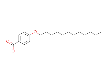 Molecular Structure of 2312-15-4 (4-Dodecyloxybenzoic acid)