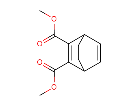 Molecular Structure of 950-65-2 (Bicyclo[2.2.2]octa-2,5-diene-2,3-dicarboxylic acid, dimethyl ester)