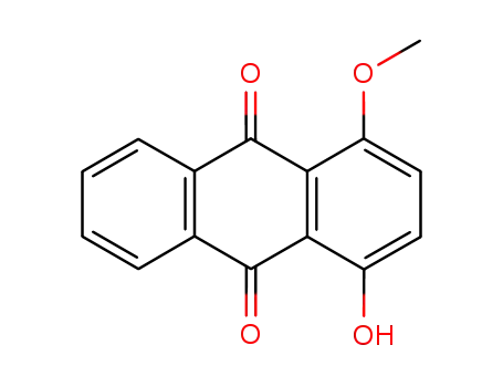 9,10-Anthracenedione, 1-hydroxy-4-methoxy- cas  7336-64-3