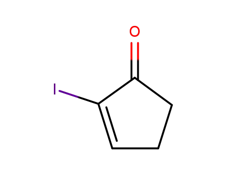 Molecular Structure of 33948-35-5 (2-IODOCYCLOPENT-2-ENONE)
