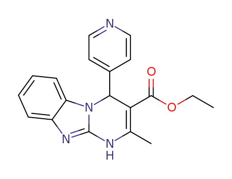 ethyl 2-methyl-4-(pyridin-4-yl)-1,4-dihydrobenzo[4,5]imidazo[1,2-a]pyrimidine-3-carboxylate