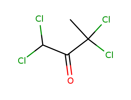 Molecular Structure of 27992-53-6 (2-Butanone, 1,1,3,3-tetrachloro-)