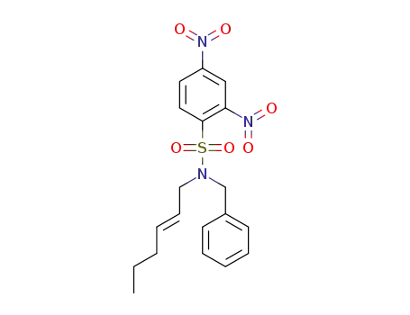 (E)-N-benzyl-N-(hex-2-enyl)-2',4'-dinitrobenzenesulfonamide