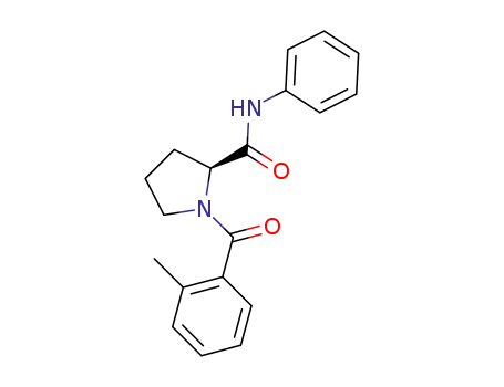 (S)-N-(2-methylbenzoyl)proline anilide
