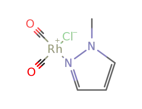 cis-chloro(dicarbonyl)(1-methylpyrazole)rhodium(I)