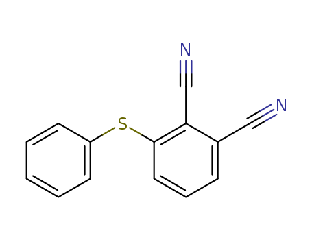 2,3-Dicyano diphenyl sulfide