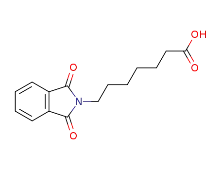 Molecular Structure of 1154-46-7 (2H-Isoindole-2-heptanoic acid, 1,3-dihydro-1,3-dioxo-)