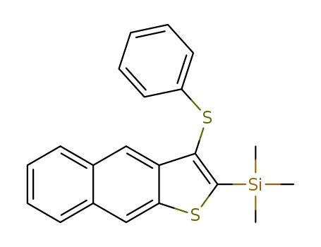 3-(phenylsulfenyl)-2-trimethylsilylnaphtho[2,3-b]thiophene