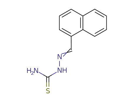 Molecular Structure of 5351-81-5 (naphthalene-1-carbaldehyde thiosemicarbazone)