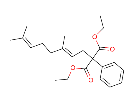 (E)-diethyl 2-[3,7-dimethylocta-2,6-dienyl]-2-phenylmalonate