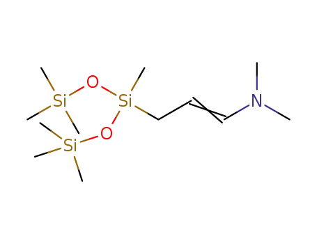 N,N-dimethyl-3-bis(trimethylsiloxy)methylsilyl-1-propenylamine