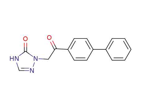 2-[2-(1,1'-biphenyl)-4-yl-2-oxoethyl]-2,4-dihydro-3-1,2,4-triazol-3-one