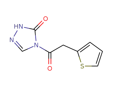 4-[2-oxo-2-(2-thienyl)ethyl]-2,4-dihydro-3H-1,2,4-triazol-3-one