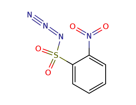 Molecular Structure of 6655-31-8 (1-[(2-nitrophenyl)sulfonyl]triaza-1,2-dien-2-ium)