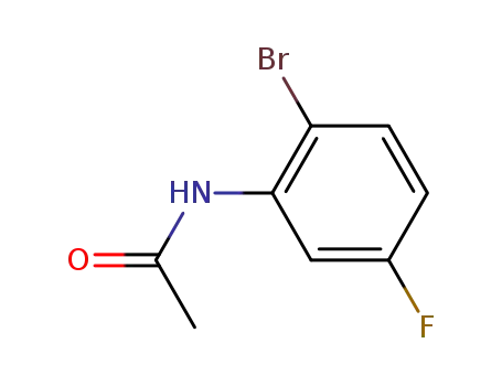 Molecular Structure of 1009-06-9 (Acetamide, N-(2-bromo-5-fluorophenyl)-)
