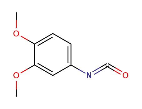 Molecular Structure of 37527-66-5 (3 4-DIMETHOXYPHENYL ISOCYANATE  98)