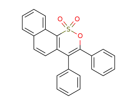 3,4-diphenylnaphtho[1,2-c][1,2]oxathiine 1,1-dioxide
