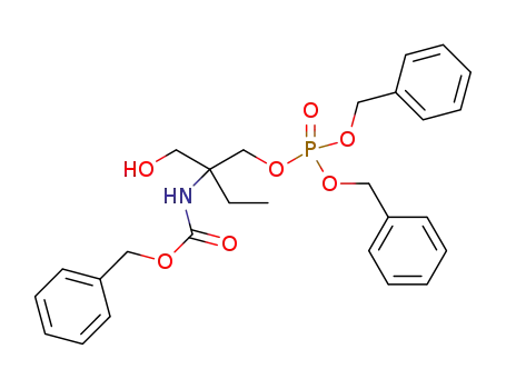 2-(benzyloxycarbonyl)amino-2-ethyl-3-hydroxylpropyl dibenzyl phosphate