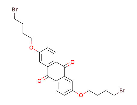 2,6-bis(4-bromobutyloxy)anthracene-9,10-dione