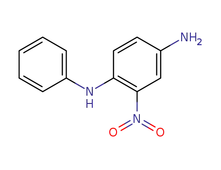 Molecular Structure of 2784-89-6 (2-Nitro-4-aminodiphenylamine)