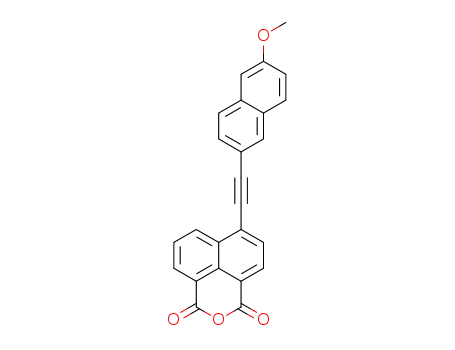 4-(6-methoxynaphthalen-2-ylethynyl)-1,8-naphthalenedicarboxylic anhydride