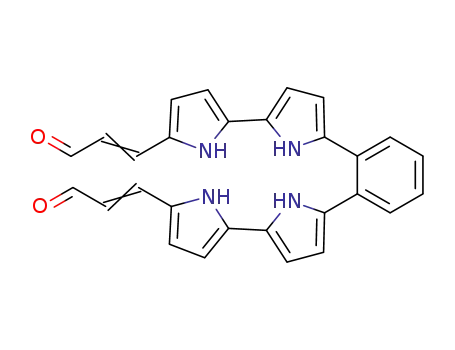 1,2-bis(5'-acroleinyl-2,2'-bipyrrol-5-yl)benzene