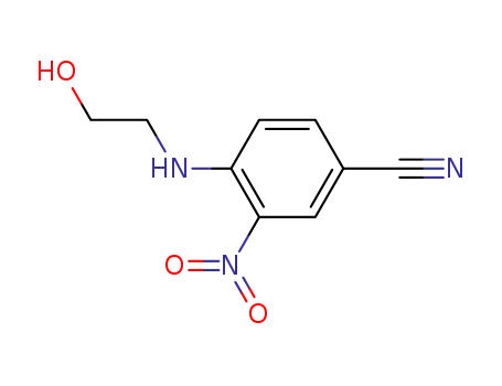 4-(2'-hydroxyethyl)amino-3-nitrobenzonitrile