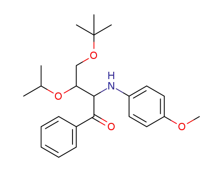 4-tert-butoxy-3-isopropoxy-2-(4-methoxyphenylamino)-1-phenylbutan-1-one
