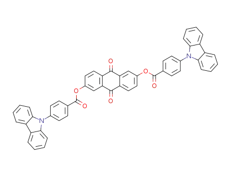 2,6-bis[4-(carbazol-9-yl)benzoyloxy]anthraquinone