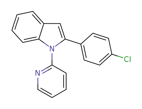 2-(4-chlorophenyl)-1-(pyridin-2-yl)-1H-indole