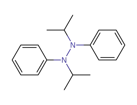 Molecular Structure of 63378-85-8 (Hydrazine, 1,2-bis(1-methylethyl)-1,2-diphenyl-)
