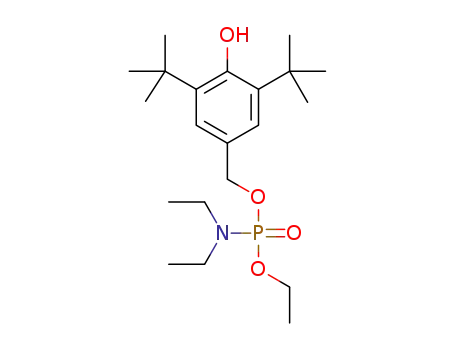 ethyl (3,5-di-tert-butyl-4-hydroxybenzyl)-N,N-diethylphosphoramidoate