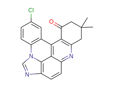 2-chloro-12,12-dimethyl-12,13-dihydroimidazo[4,5,1-de]quinolino[4,3,2-mn]acridin-14(11H)-one