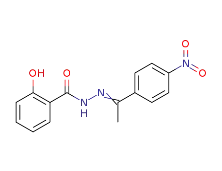 N'-[2-(4-nitrophenyl)-2-ethylidene]-2-hydroxybenzohydrazide