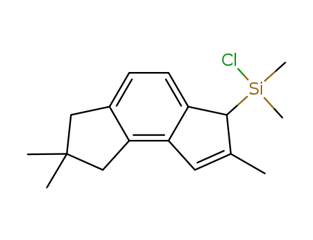 chloro(dimethyl)(2,7,7-trimethyl-3,6,7,8-tetrahydro-as-indacen-3-yl)silane