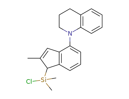1-(1-(chlorodimethylsilyl)-2-methyl-1H-inden-4-yl)-1,2,3,4-tetrahydroquinoline