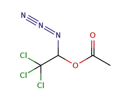 1-azido-2,2,2-trichloroethyl acetate
