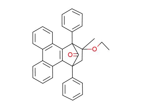 2-ethoxy-2-methyl-1,4-diphenyl-1,2,3,4-tetrahydro-1,4-methano-triphenylen-13-one
