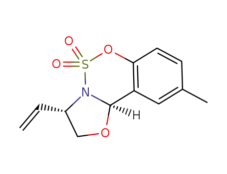 9-methyl-3-vinyl-3,10b-dihydro-2H-benzo[e]oxazolo[3,2-c][1,2,3]oxathiazine5,5-dioxide