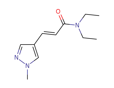 (E)-N,N-diethyl-3-(1-methyl-1H-pyrazol-4-yl)acrylamide