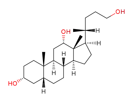 3α,12α,24-trihydroxy-5β-cholane