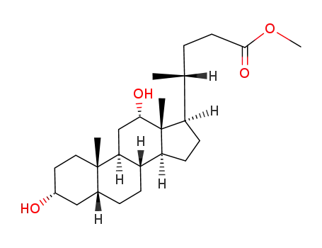 5β-cholanic acid-3α, 12α-diol methyl ester