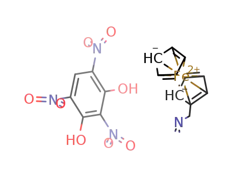 ferrocenylmethyldimethylammonium 2,4,6-trinitroresorcinolate