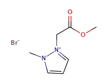 4-(2-methoxy-2-oxoethyl)-1-methyl-1H-1,2,4-triazol-4-ium bromide