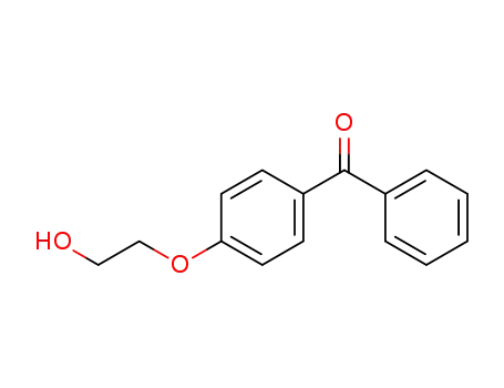 Molecular Structure of 14814-17-6 ((4-(2-hydroxyethoxy)phenyl)(phenyl)methanone)