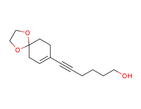 6-(1,4-dioxaspiro[4.5]dec-7-en-8-yl)hex-5-yn-1-ol