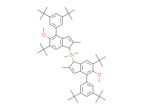 bis[6-tert-butyl-4-(3,5-di-tert-butylphenyl)-5-methoxy-2-methyl-1H-inden-1-yl]dimethylsilane
